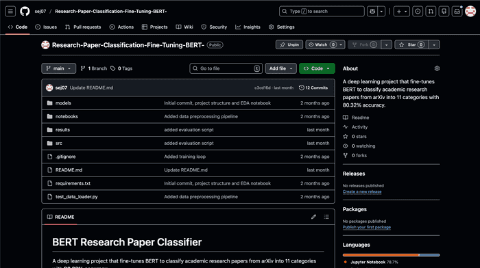 Research Paper Classifier